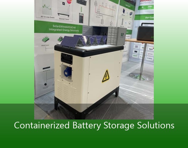 Containerized Battery Storage Solutions